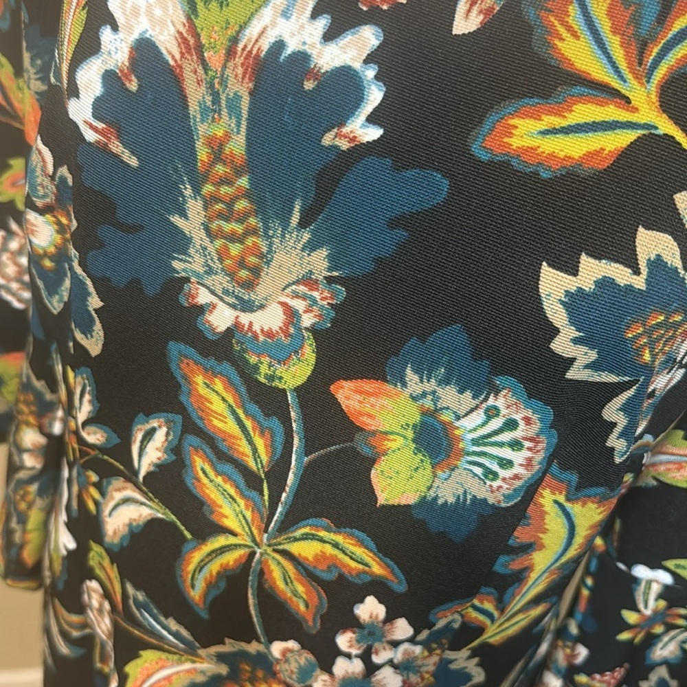 Colorful Bell Sleeve Dress by INC - Size Large - Picture 8 of 10